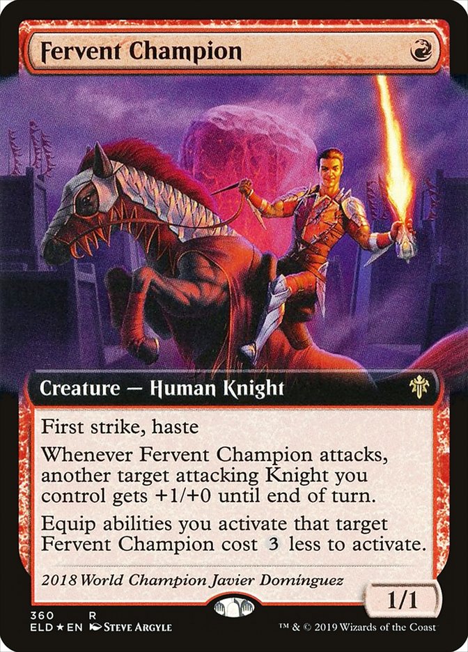 Fervent Champion (Extended) [Throne of Eldraine] | Gamer Loot