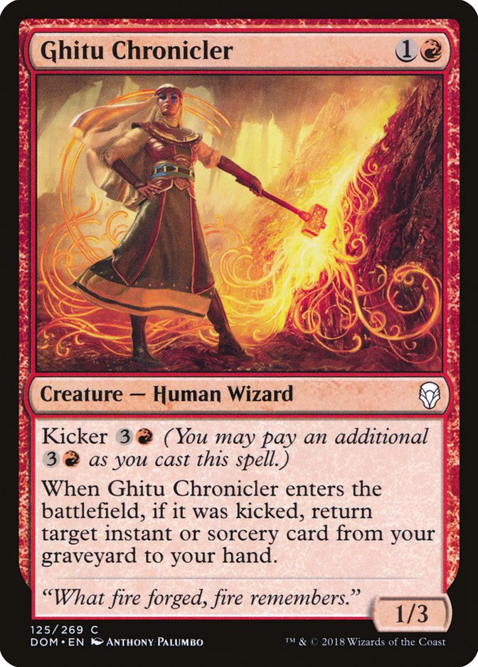 Ghitu Chronicler [Dominaria] | Gamer Loot