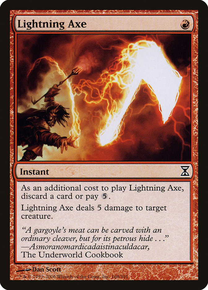 Lightning Axe [Time Spiral] | Gamer Loot