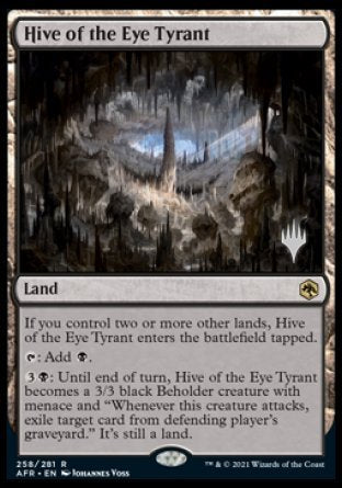 Hive of the Eye Tyrant (Promo Pack) [Dungeons & Dragons: Adventures in the Forgotten Realms Promos] | Gamer Loot