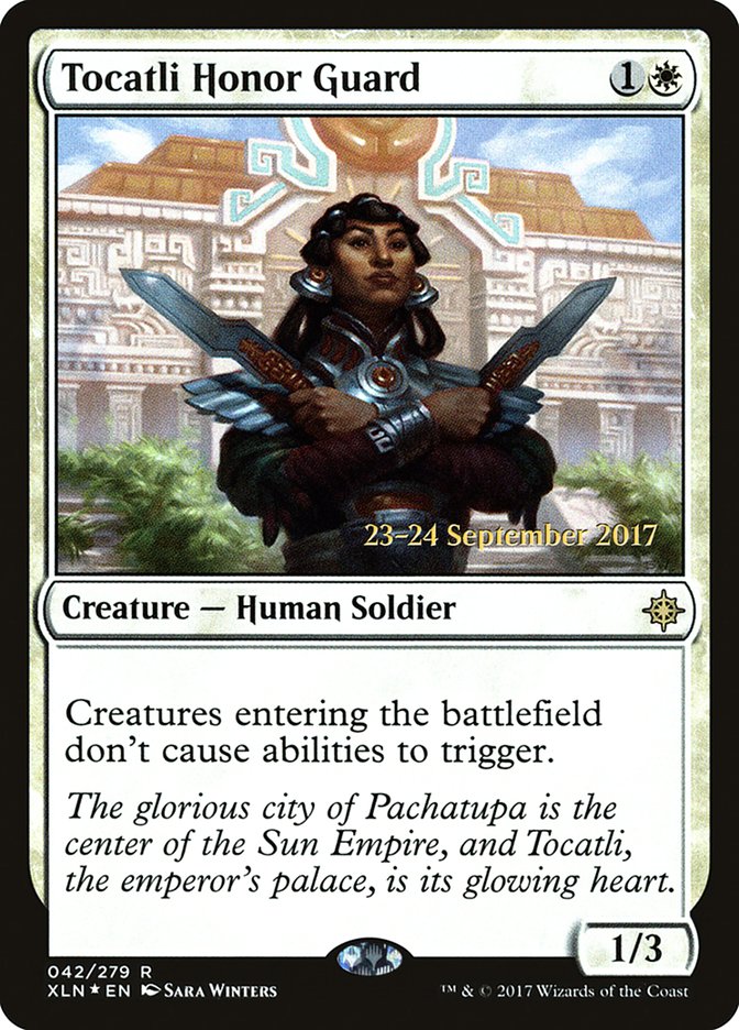 Tocatli Honor Guard  [Ixalan Prerelease Promos] | Gamer Loot