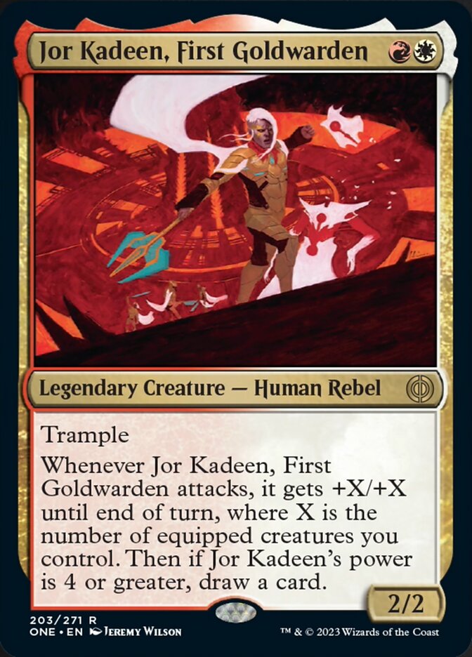 Jor Kadeen, First Goldwarden [Phyrexia: All Will Be One] | Gamer Loot