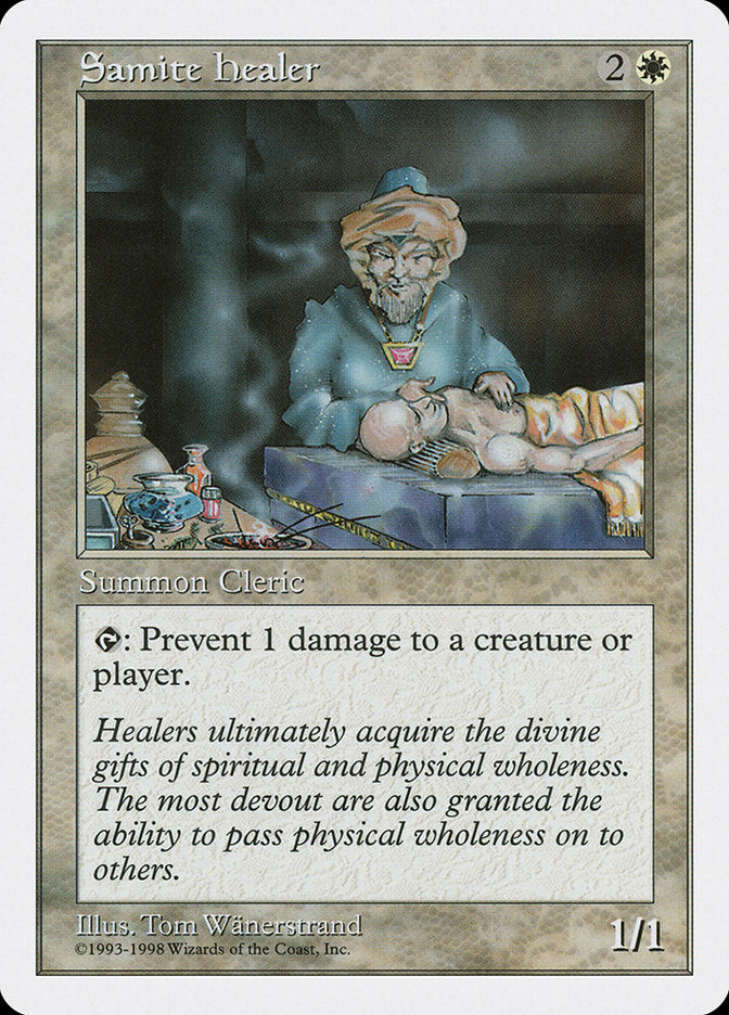 Samite Healer [Anthologies] | Gamer Loot