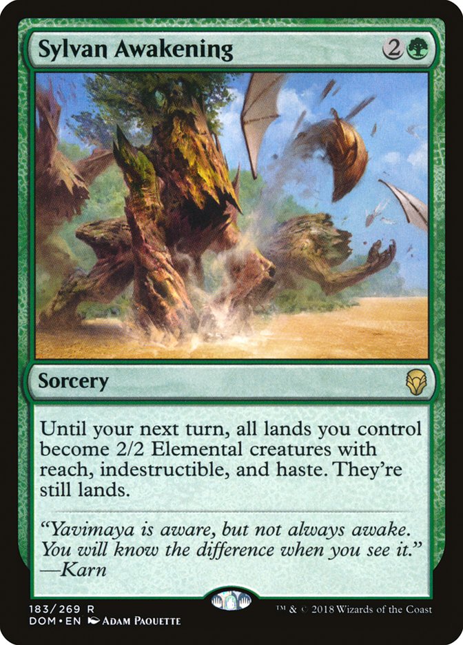 Sylvan Awakening [Dominaria] | Gamer Loot