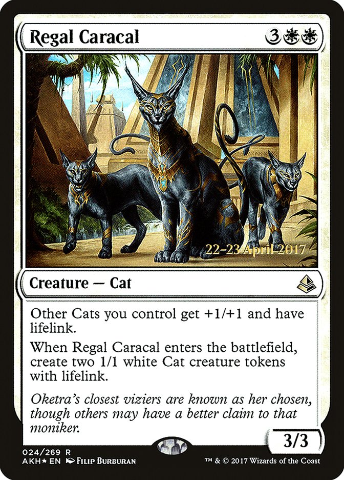 Regal Caracal  [Amonkhet Prerelease Promos] | Gamer Loot