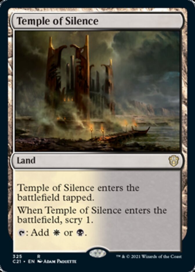 Temple of Silence [Commander 2021] | Gamer Loot