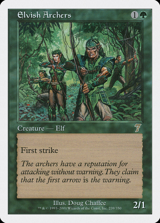Elvish Archers [Seventh Edition] | Gamer Loot
