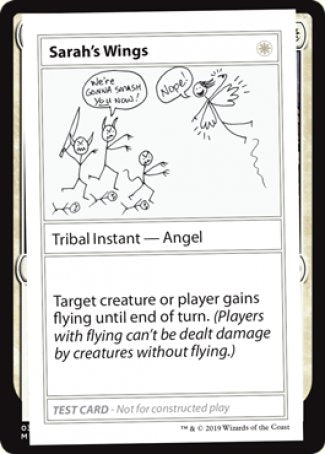 Sarah's Wings (2021 Edition) [Mystery Booster Playtest Cards] | Gamer Loot