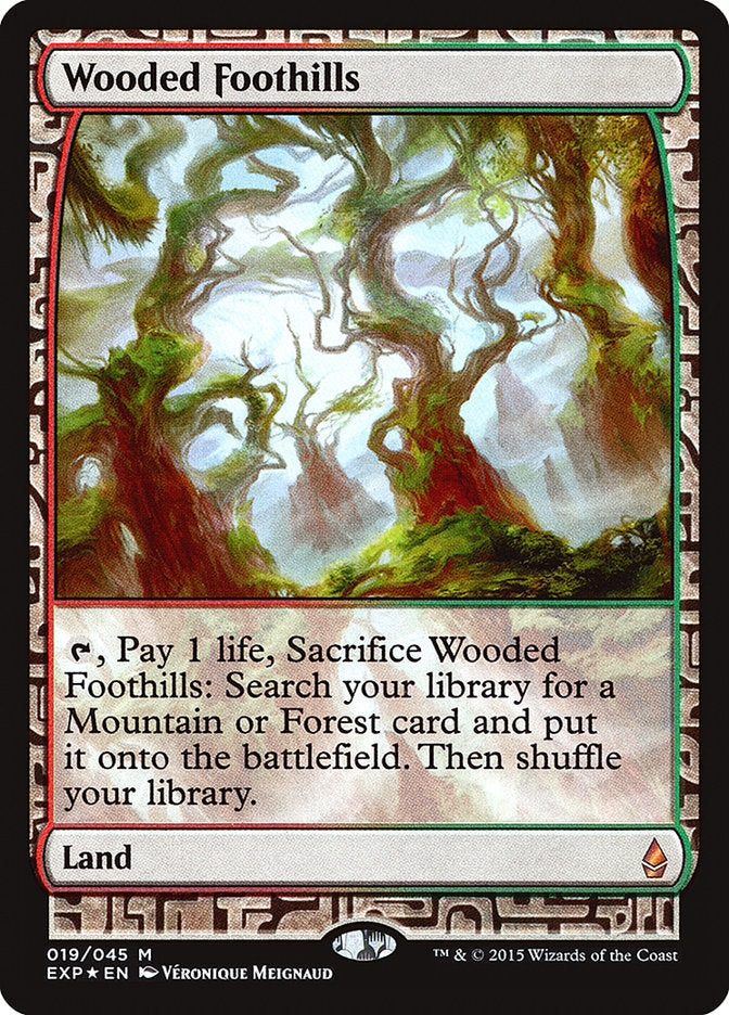 Wooded Foothills [Zendikar Expeditions] | Gamer Loot