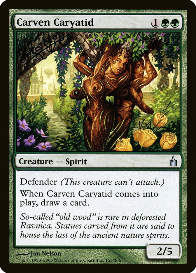 Carven Caryatid [Ravnica: City of Guilds] | Gamer Loot