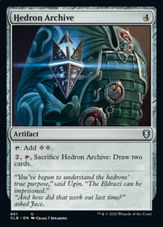Hedron Archive [Commander Legends: Battle for Baldur's Gate] | Gamer Loot