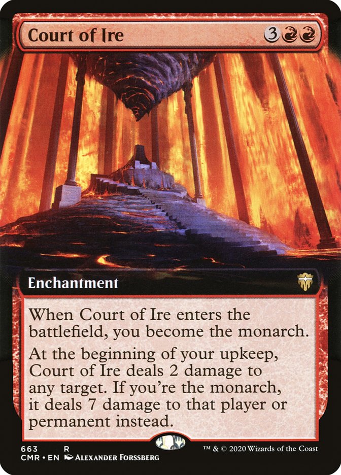 Court of Ire (Extended) [Commander Legends] | Gamer Loot