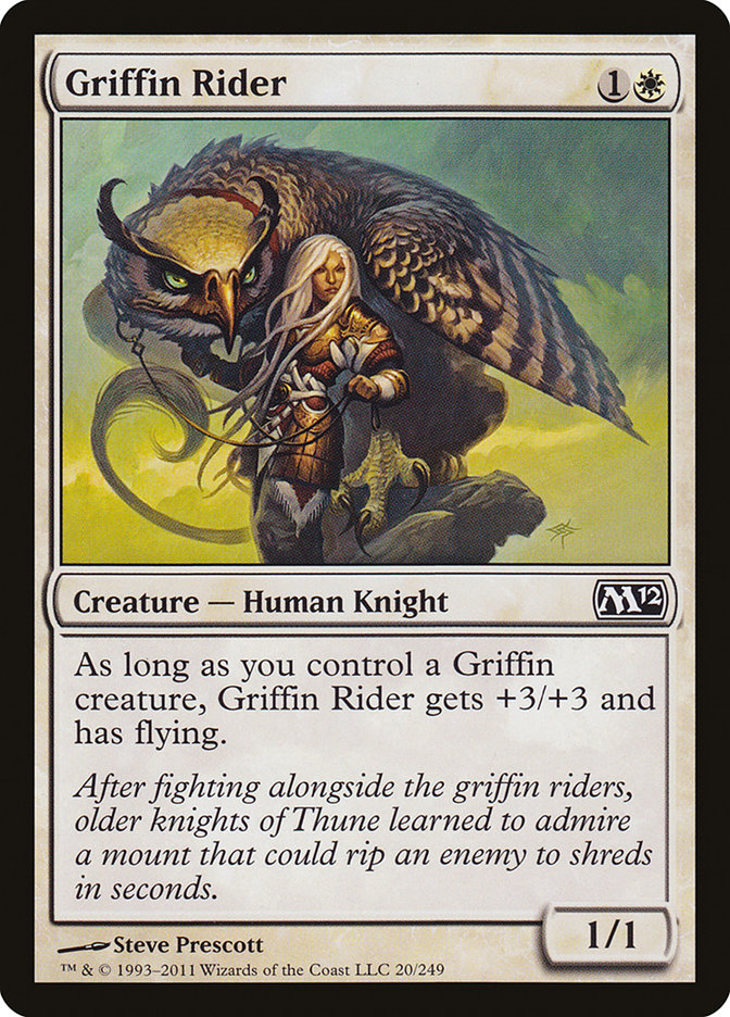 Griffin Rider [Magic 2012] | Gamer Loot