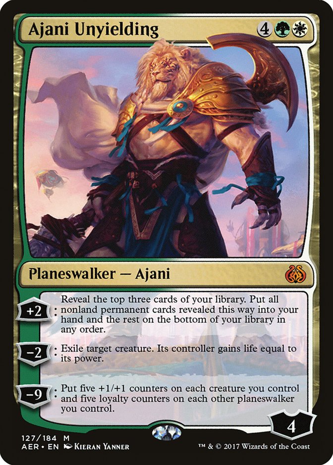 Ajani Unyielding [Aether Revolt] | Gamer Loot