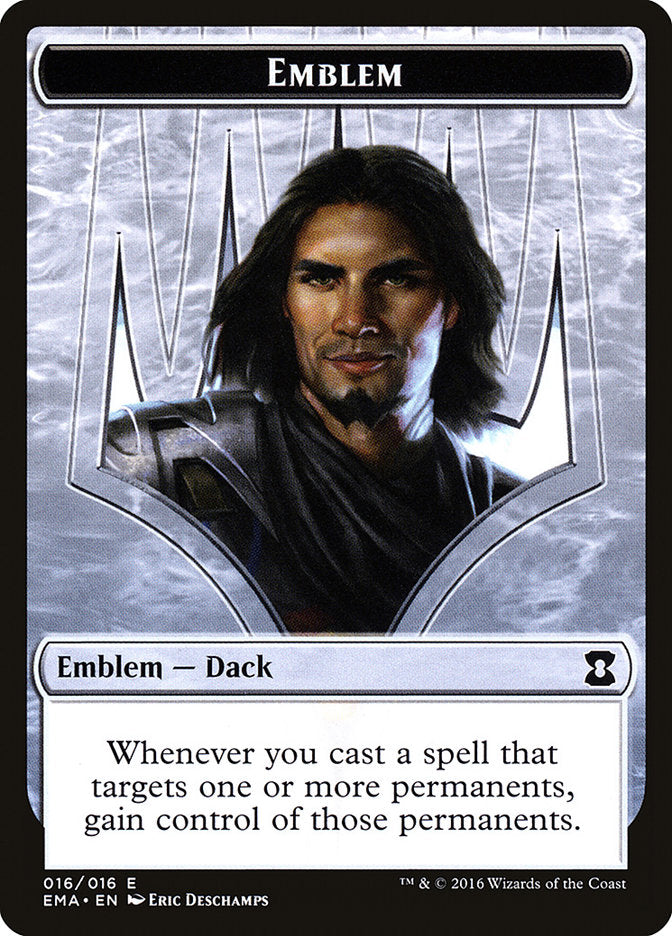 Dack Fayden Emblem [Eternal Masters Tokens] | Gamer Loot