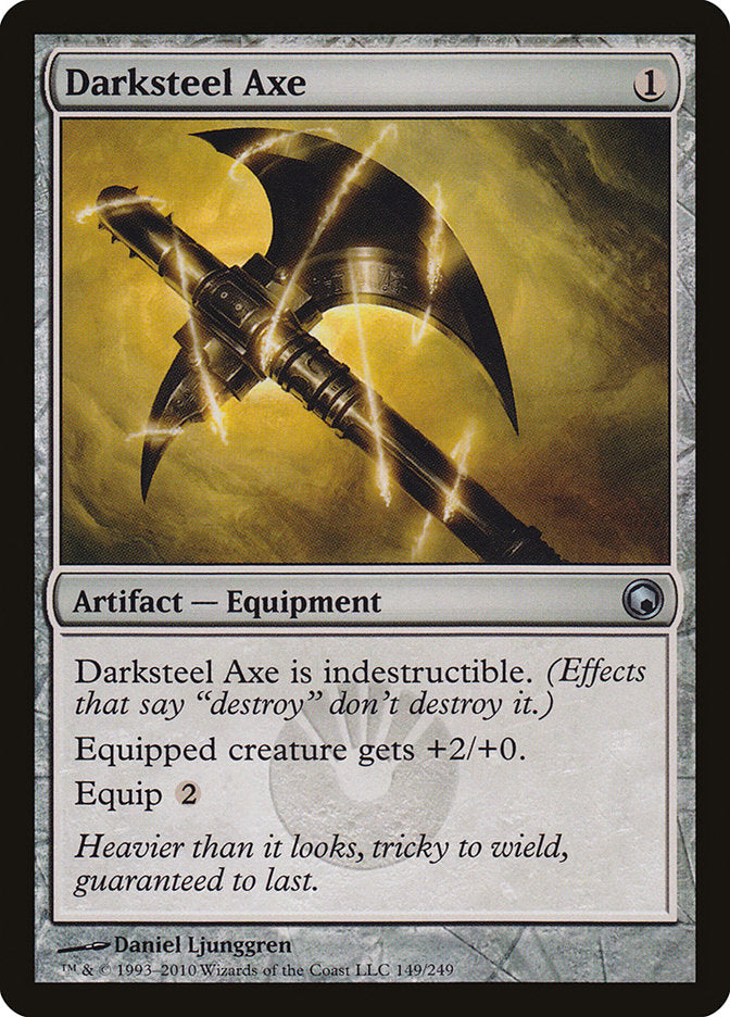 Darksteel Axe [Scars of Mirrodin] | Gamer Loot