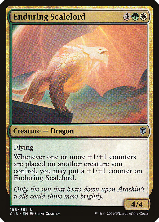 Enduring Scalelord [Commander 2016] | Gamer Loot