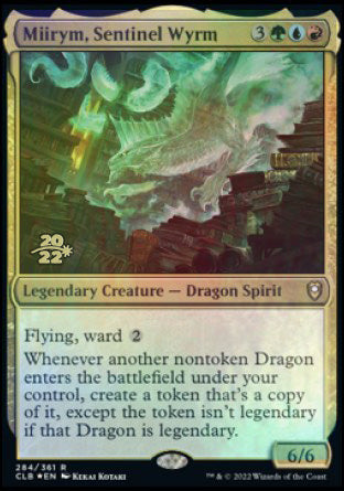 Miirym, Sentinel Wyrm [Commander Legends: Battle for Baldur's Gate Prerelease Promos] | Gamer Loot