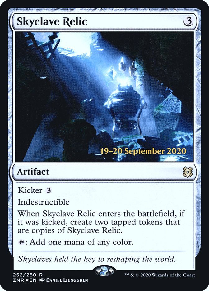 Skyclave Relic [Zendikar Rising Prerelease Promos] | Gamer Loot