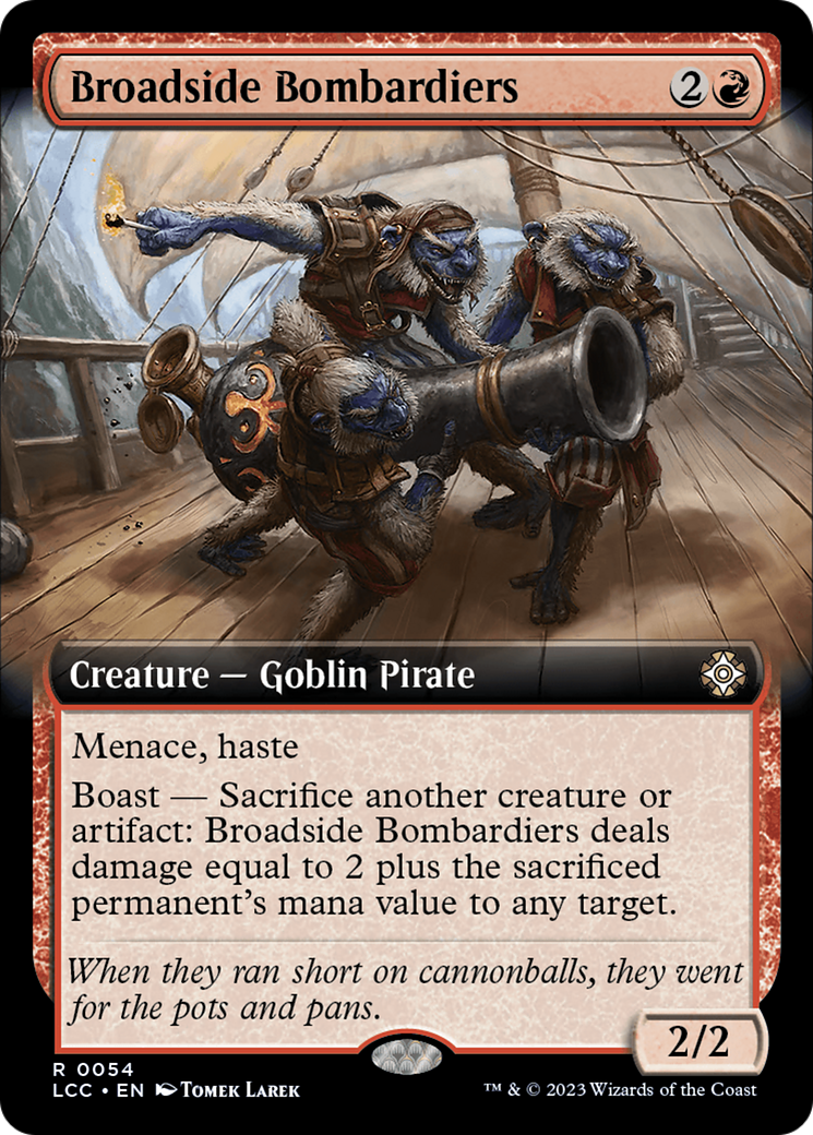 Broadside Bombardiers (Extended Art) [The Lost Caverns of Ixalan Commander] | Gamer Loot