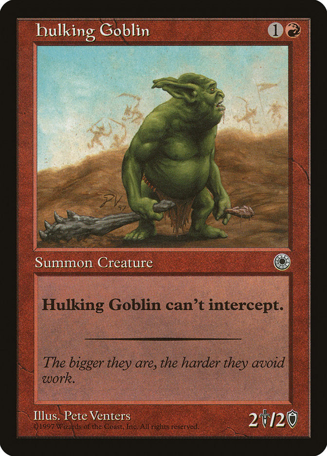 Hulking Goblin [Portal] | Gamer Loot