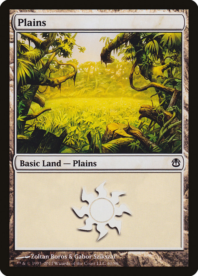 Plains (40) [Duel Decks: Ajani vs. Nicol Bolas] | Gamer Loot