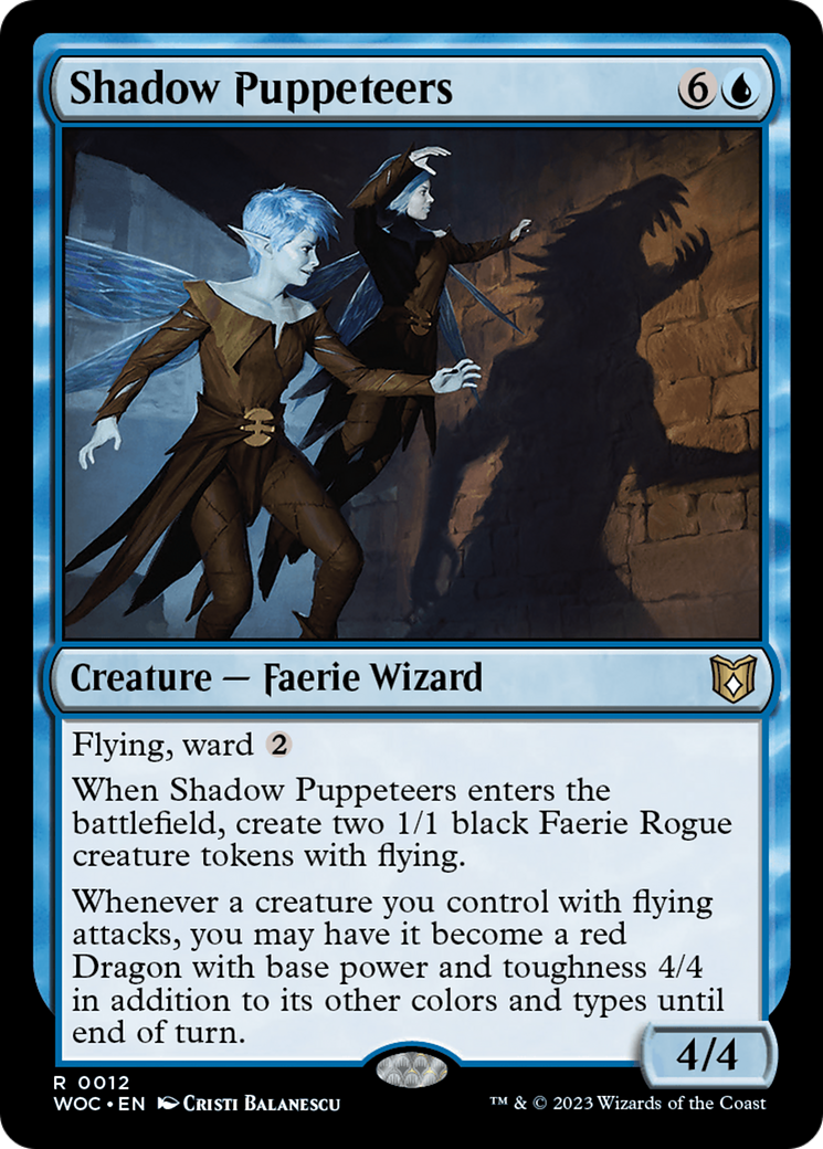 Shadow Puppeteers [Wilds of Eldraine Commander] | Gamer Loot