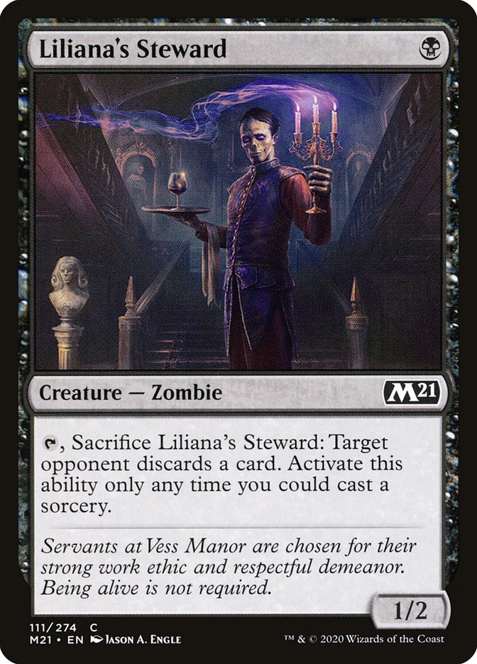 Liliana's Steward [Core Set 2021] | Gamer Loot