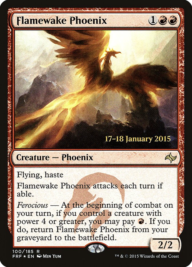 Flamewake Phoenix  [Fate Reforged Prerelease Promos] | Gamer Loot