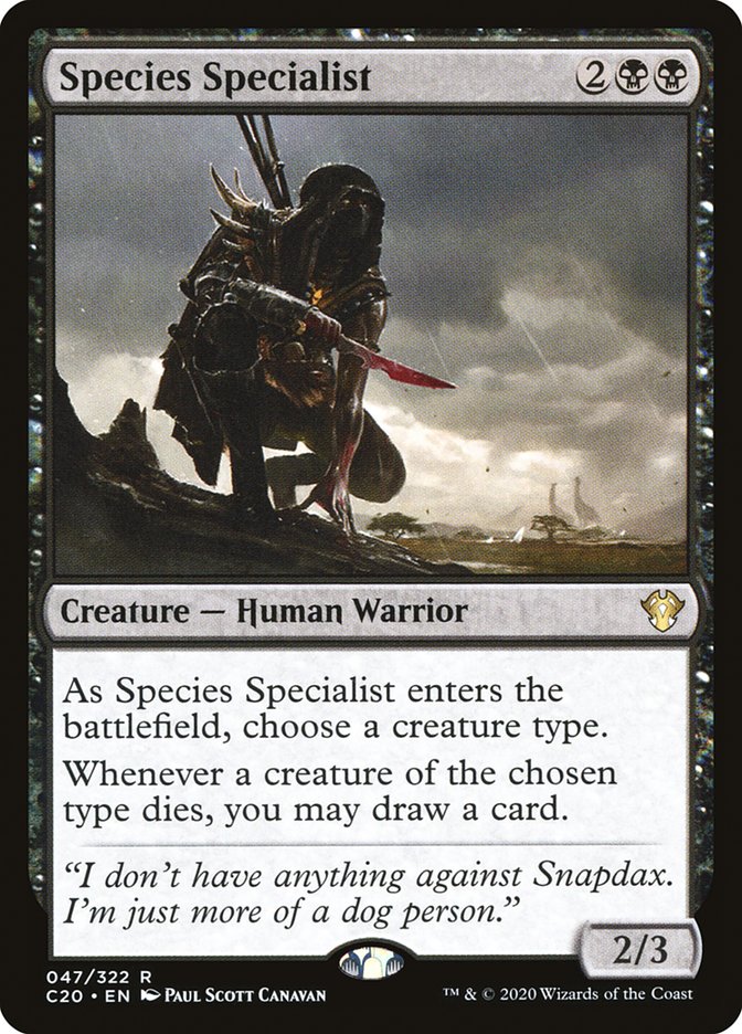 Species Specialist [Commander 2020] | Gamer Loot