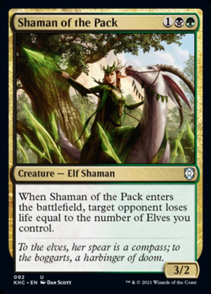 Shaman of the Pack [Kaldheim Commander] | Gamer Loot