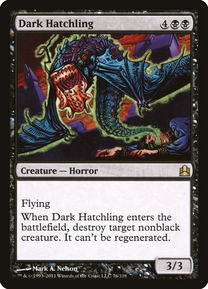 Dark Hatchling [Commander 2011] | Gamer Loot