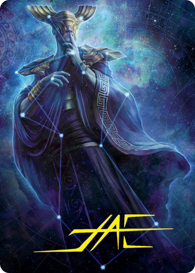 Atris, Oracle of Half-Truths Art Card (Gold-Stamped Signature) [March of the Machine Art Series] | Gamer Loot