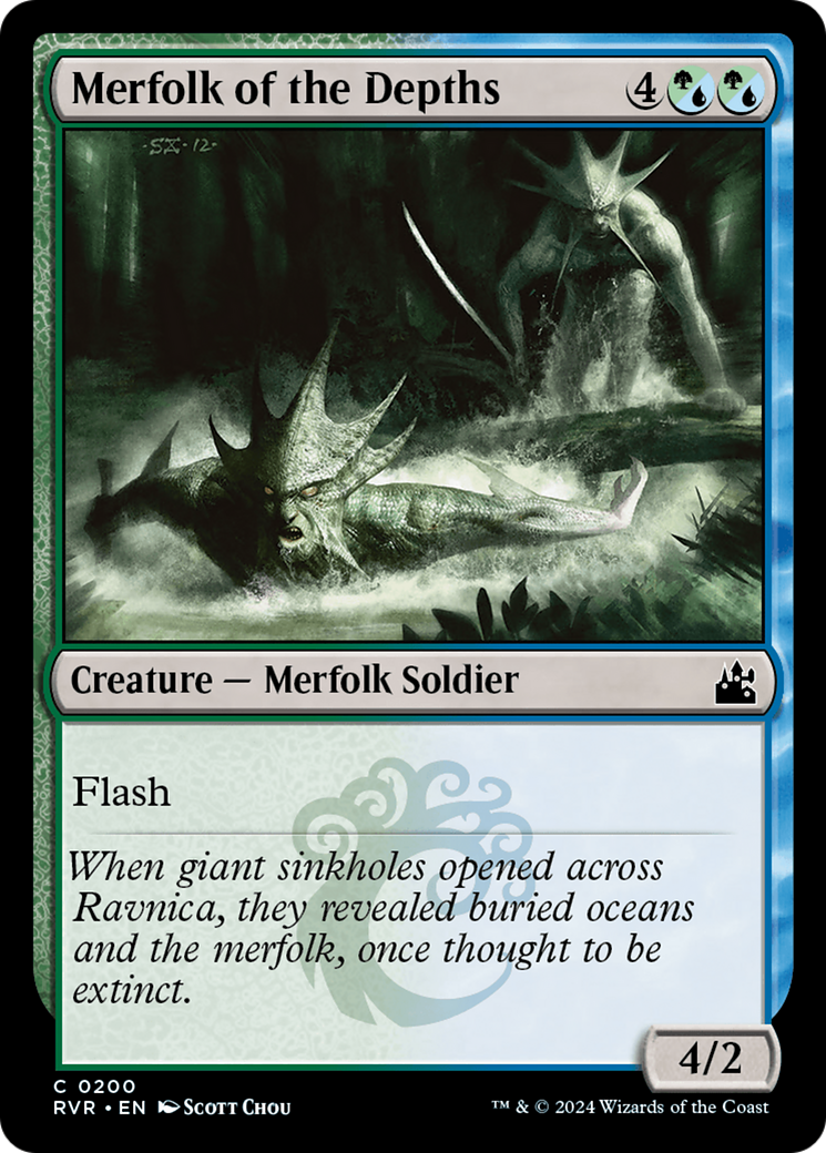 Merfolk of the Depths [Ravnica Remastered] | Gamer Loot