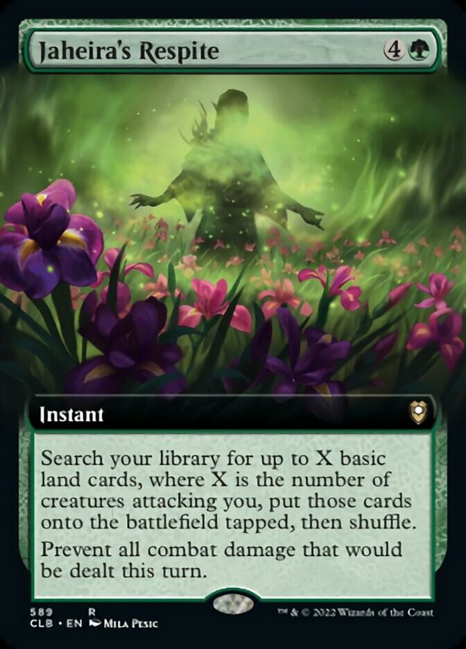 Jaheira's Respite (Extended Art) [Commander Legends: Battle for Baldur's Gate] | Gamer Loot
