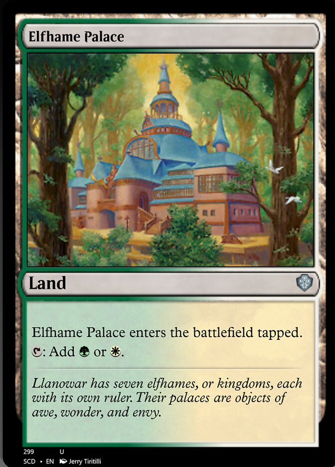 Elfhame Palace [Starter Commander Decks] | Gamer Loot