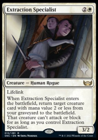 Extraction Specialist (Promo Pack) [Streets of New Capenna Promos] | Gamer Loot