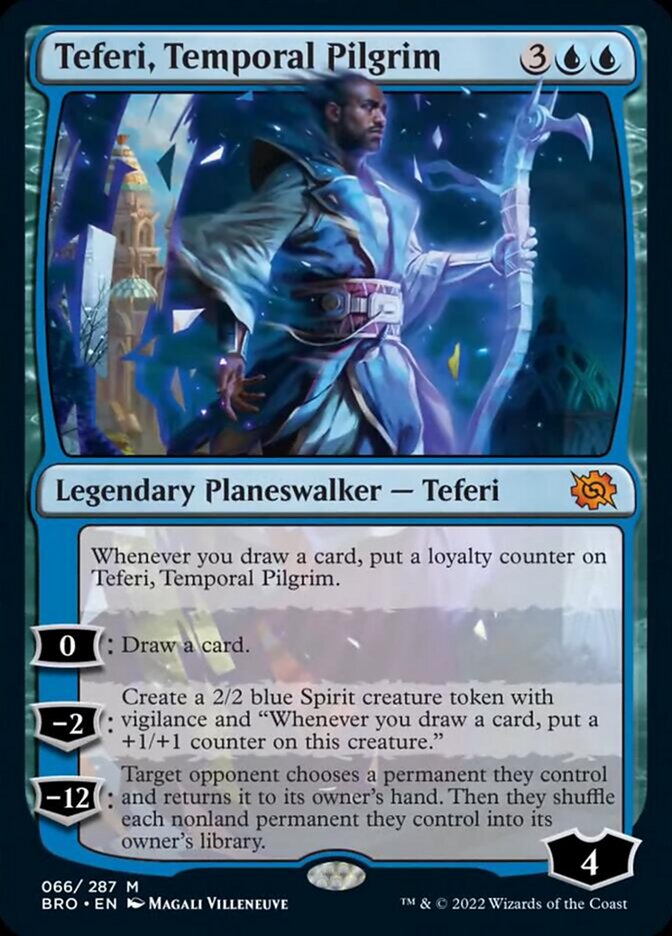 Teferi, Temporal Pilgrim [The Brothers' War] | Gamer Loot