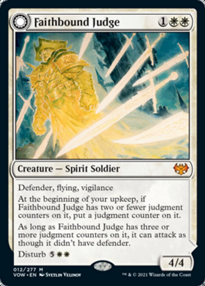 Faithbound Judge // Sinner's Judgment [Innistrad: Crimson Vow] | Gamer Loot