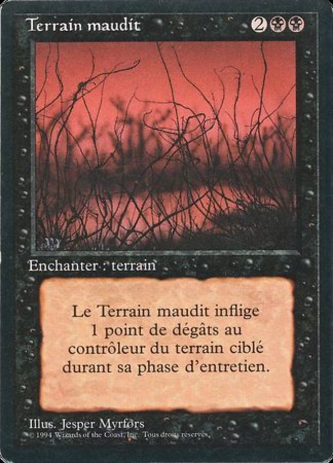 Cursed Land [Foreign Black Border] | Gamer Loot