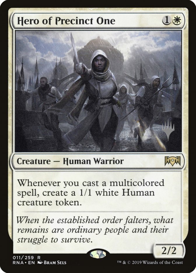 Hero of Precinct One (Promo Pack) [Ravnica Allegiance Promos] | Gamer Loot