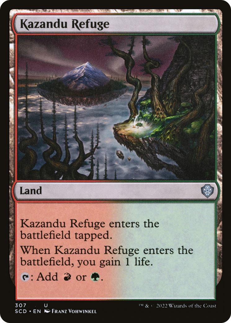 Kazandu Refuge [Starter Commander Decks] | Gamer Loot