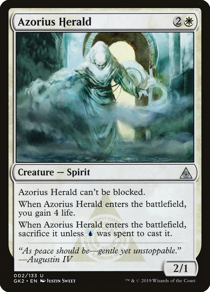 Azorius Herald [Ravnica Allegiance Guild Kit] | Gamer Loot