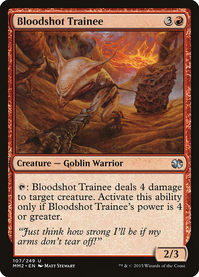 Bloodshot Trainee [Modern Masters 2015] | Gamer Loot