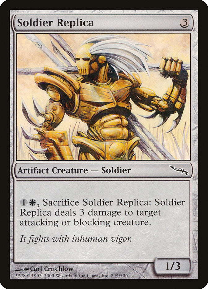 Soldier Replica [Mirrodin] | Gamer Loot