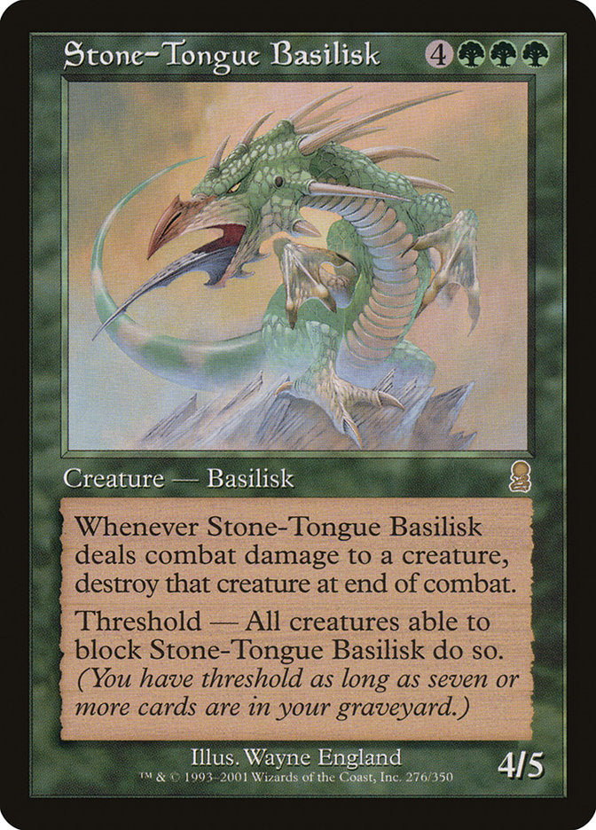 Stone-Tongue Basilisk [Odyssey] | Gamer Loot