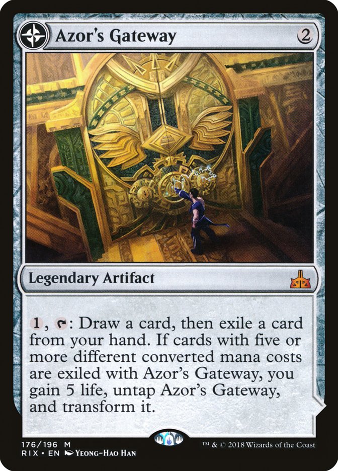 Azor's Gateway // Sanctum of the Sun [Rivals of Ixalan] | Gamer Loot