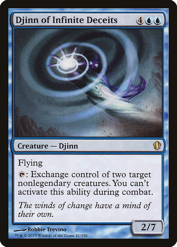 Djinn of Infinite Deceits [Commander 2013] | Gamer Loot