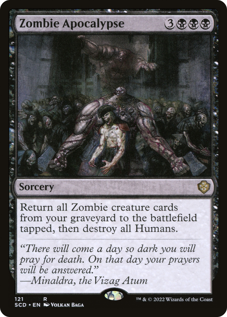 Zombie Apocalypse [Starter Commander Decks] | Gamer Loot