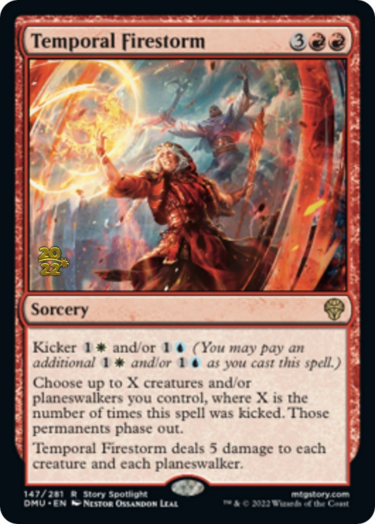 Temporal Firestorm [Dominaria United Prerelease Promos] | Gamer Loot